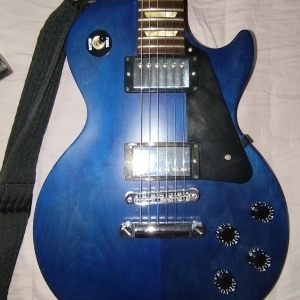 Gibson Les Paul studio blue faded