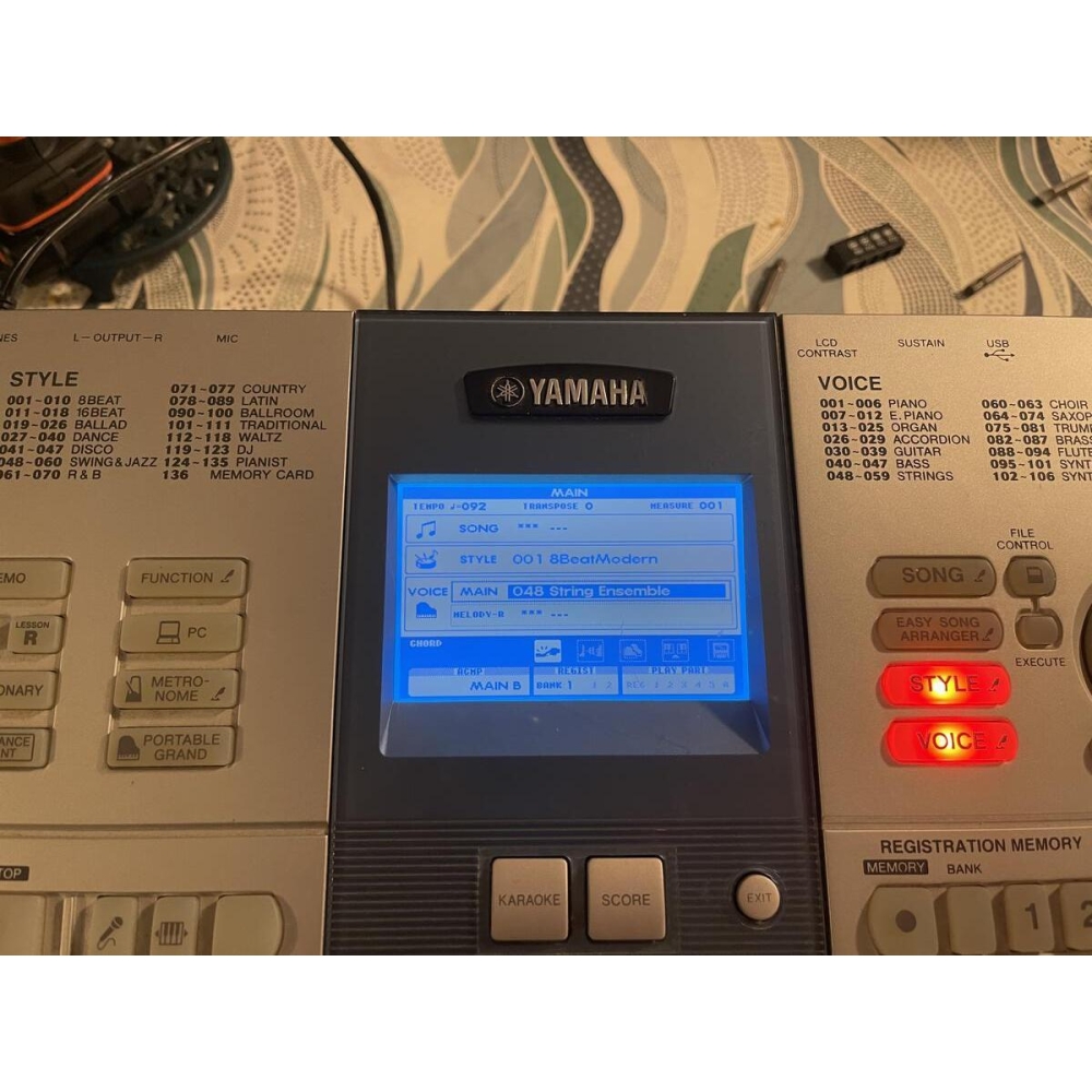 Yamaha psr k1