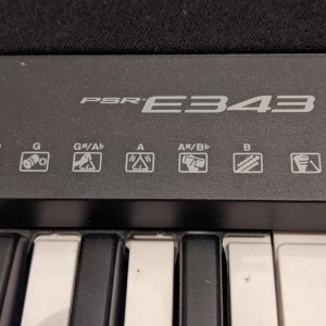 Yamaha PSR E343