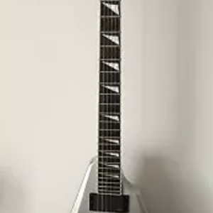 ESP E-II Arrow FR Noir Dégradé Argenté avec étui