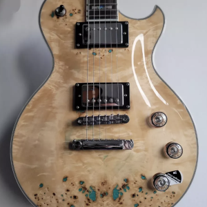 Schecter Solo II Custom Burl Natural