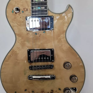 Schecter Solo II Custom Burl Natural