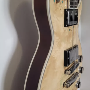 Schecter Solo II Custom Burl Natural