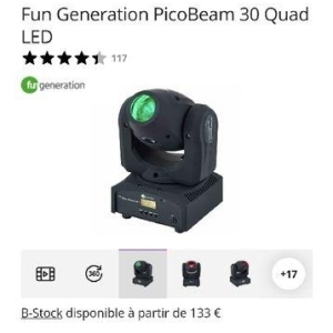 PicoBeam30 quad led