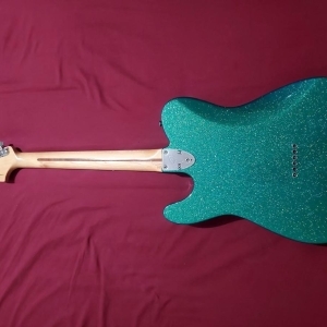 Fender Telecaster Deluxe 72 Blue Sparkle Tele réédition 2012