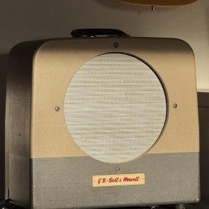 Bell & Howell Filmosound 202 Combo, modded by AMPTEK