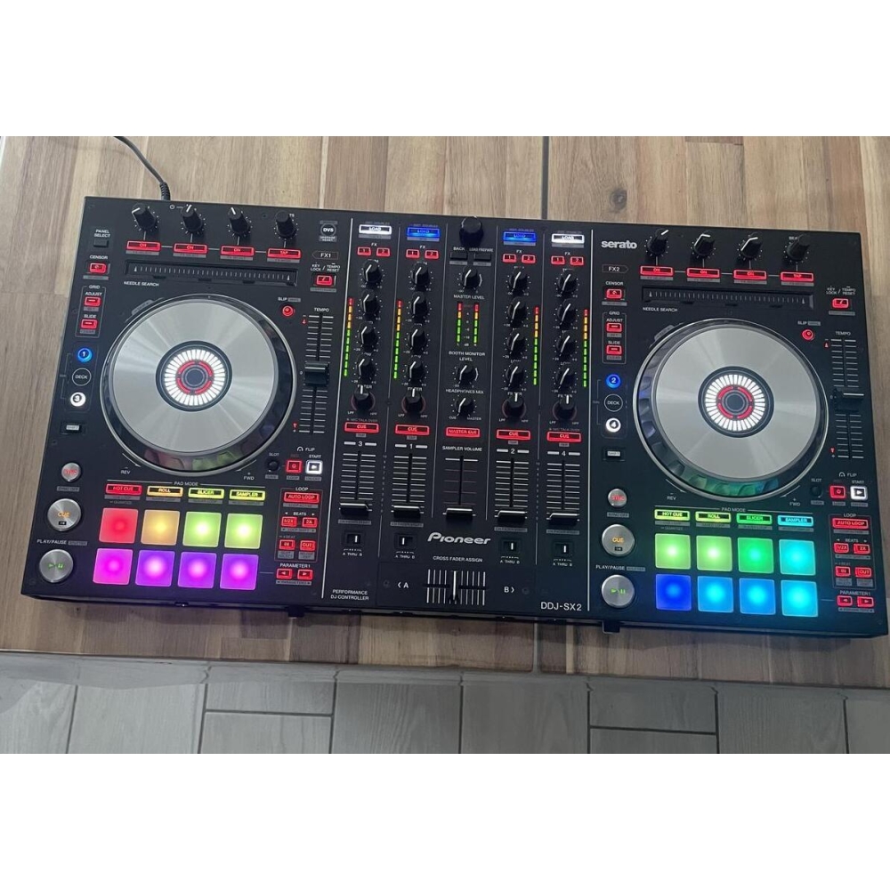 Pioneer DDJ- SX2 + flight case + stand dj