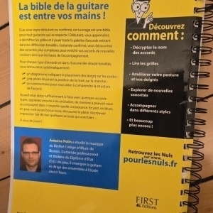 Méthode "Les accords de guitare pour les nuls"