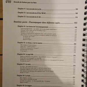 Méthode "Les accords de guitare pour les nuls"