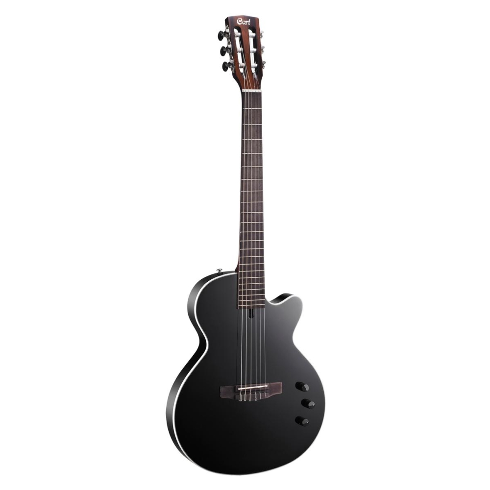 Guitare Cort Sunset Nylectric Noir