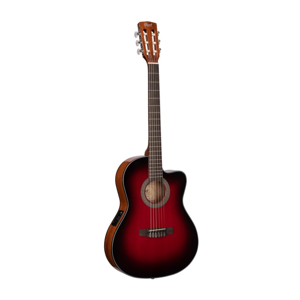 Guitare Cort Jade E Nylon Burgundy Burst