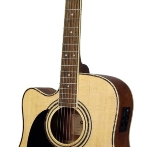 Guitare Cort AD880CE Naturel Sat Gaucher