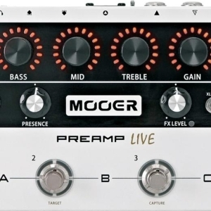 Pedalier Mooer Preamp Live