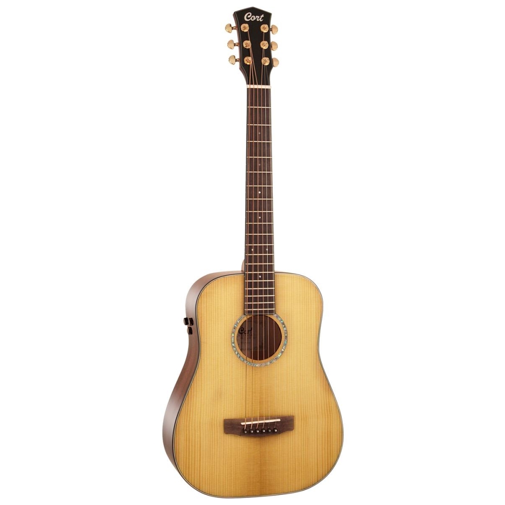 Guitare Cort Gold MINI-F NAT. Brillant