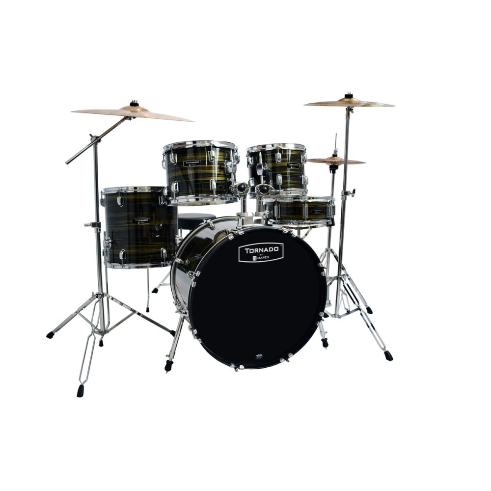 Tornado By Mapex 18 5F Wood Grain Brown