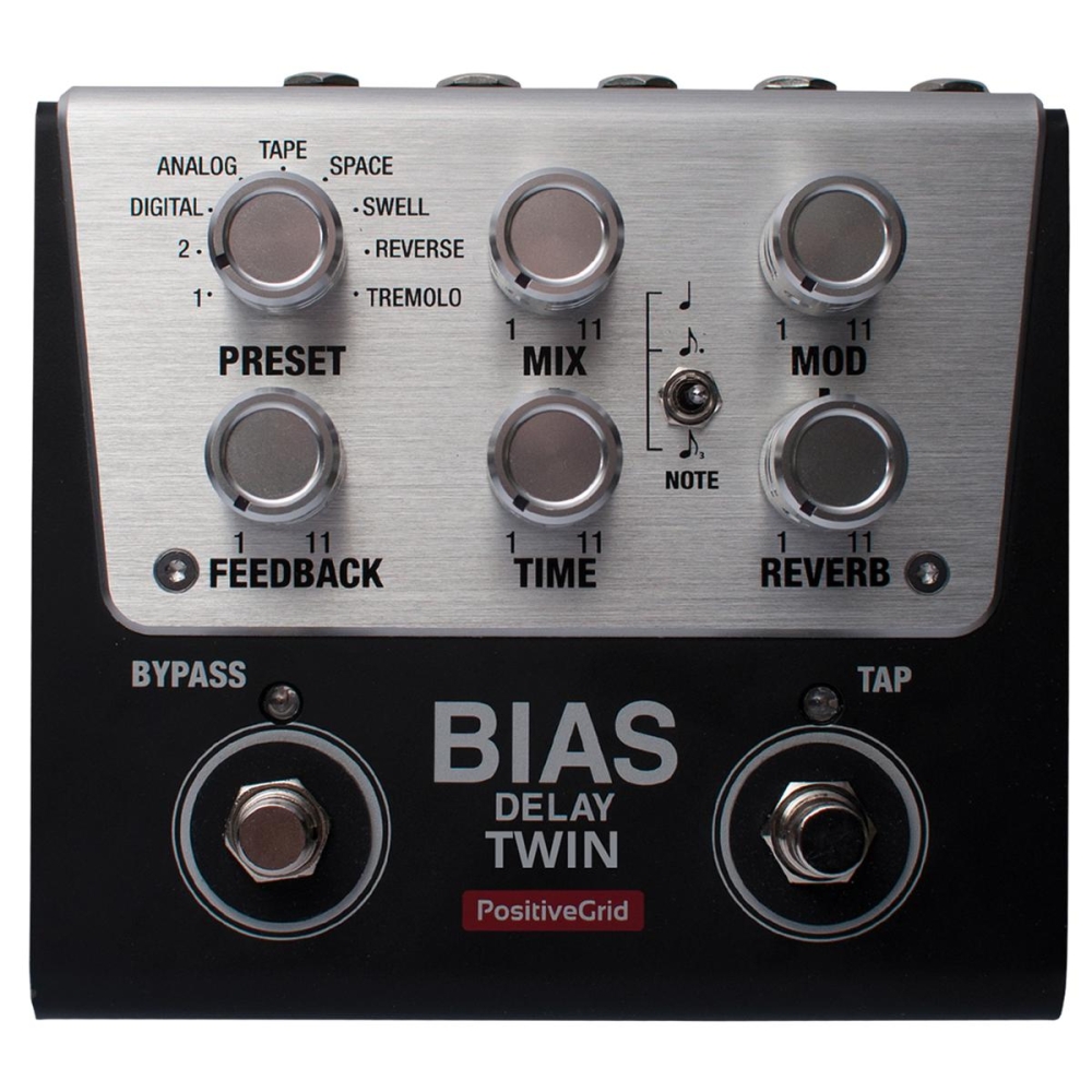 Pedale Positive Grid Bias Delay Twin