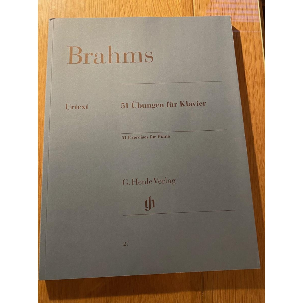 51 exercices de Brahms