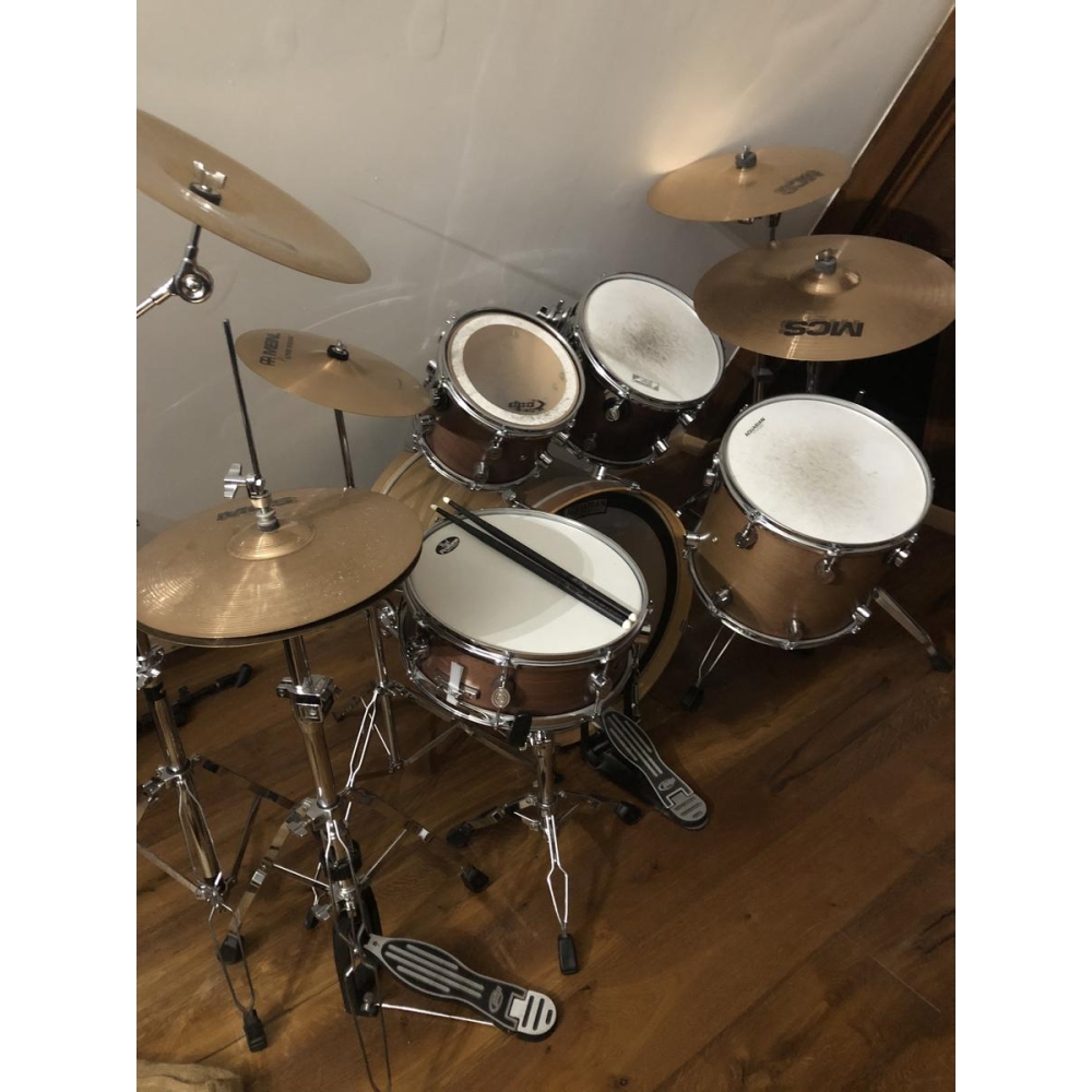 PDP MX 5FF Fusion (érable 7 plis) + Pack cymbales Meinl MCS