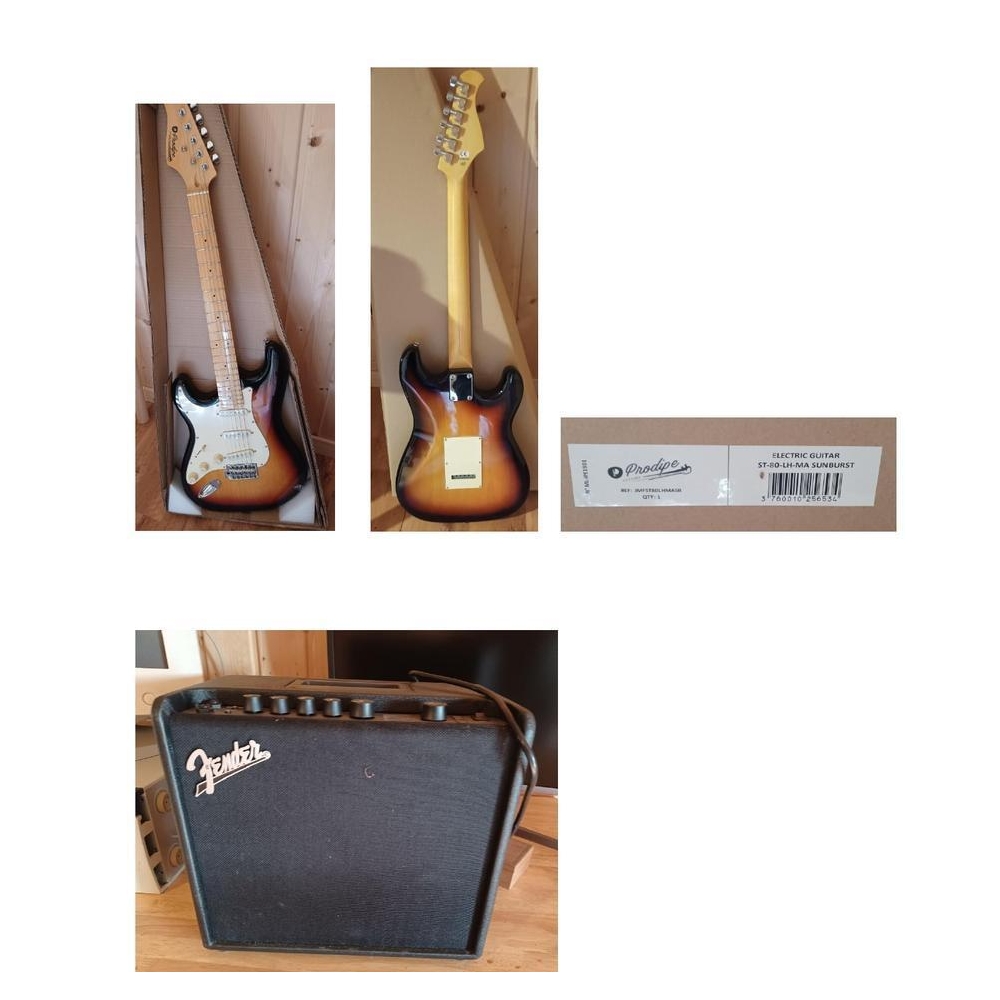 Prodipe / Fender pack guitare électrique