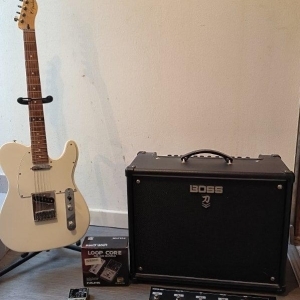 Fender / Boss / Nux Pack guitare électrique