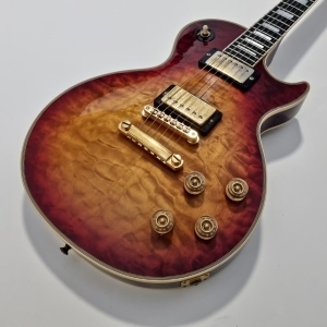 Gibson Les Paul Custom 1990 Quilted Cherry Sunburst