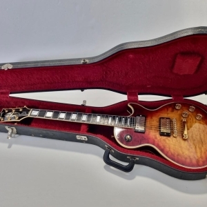 Gibson Les Paul Custom 1990 Quilted Cherry Sunburst