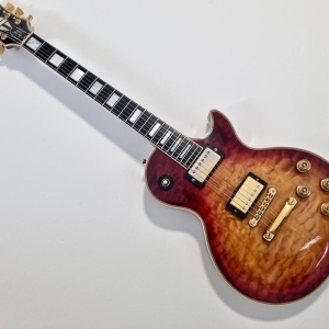 Gibson Les Paul Custom 1990 Quilted Cherry Sunburst