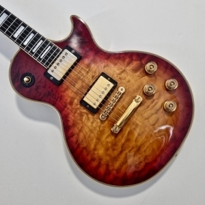 Gibson Les Paul Custom 1990 Quilted Cherry Sunburst