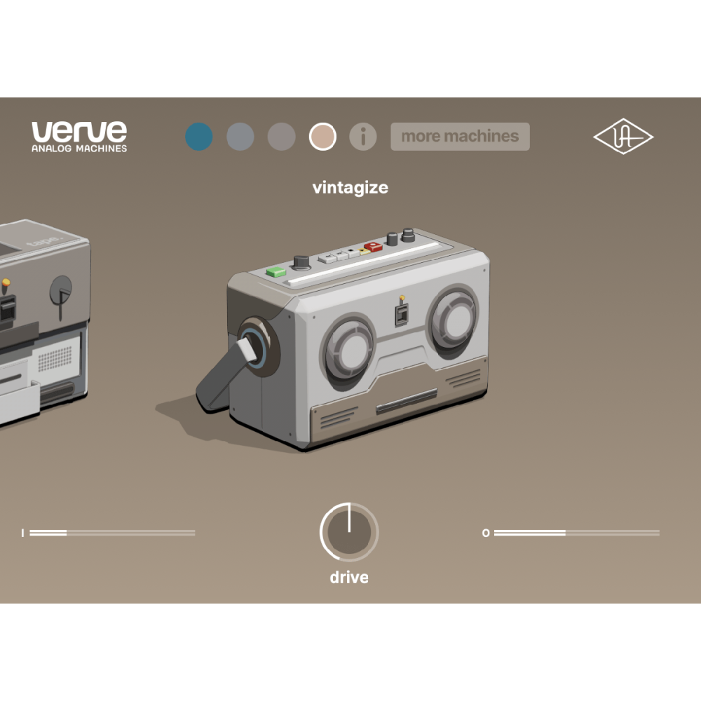 UAD Verve Analog Machines Essentials