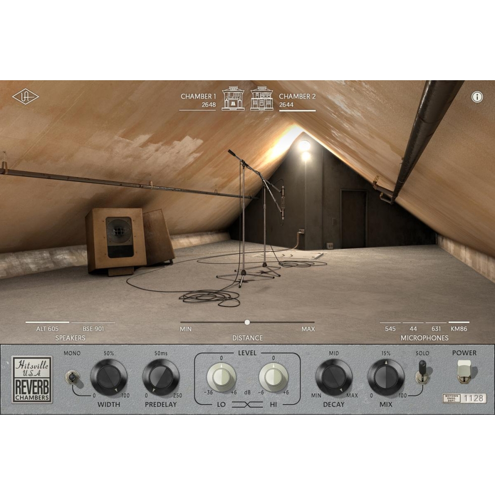 Universal Audio UAD Hitsville Reverb Chambers Native