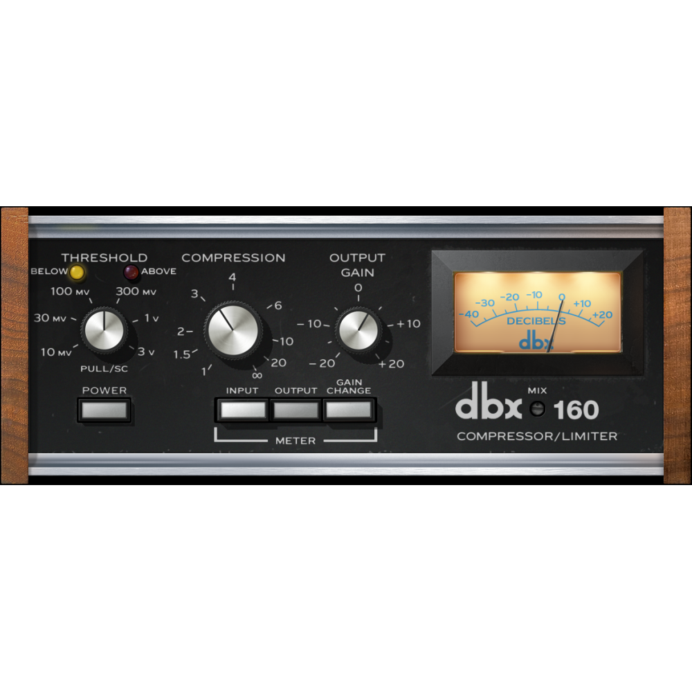 Universal Audio UAD dbx® 160 Compressor / Limiter Native