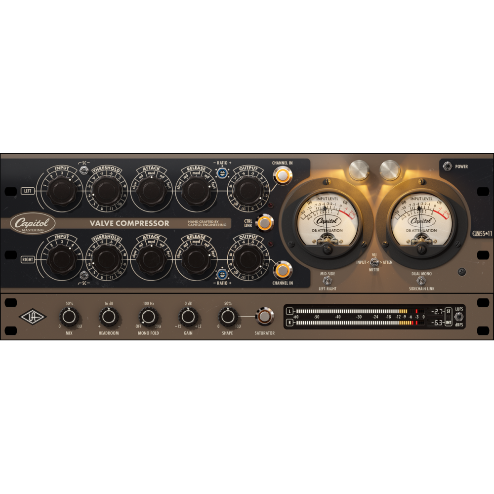 Universal Audio UAD Capitol Mastering Compressor Native