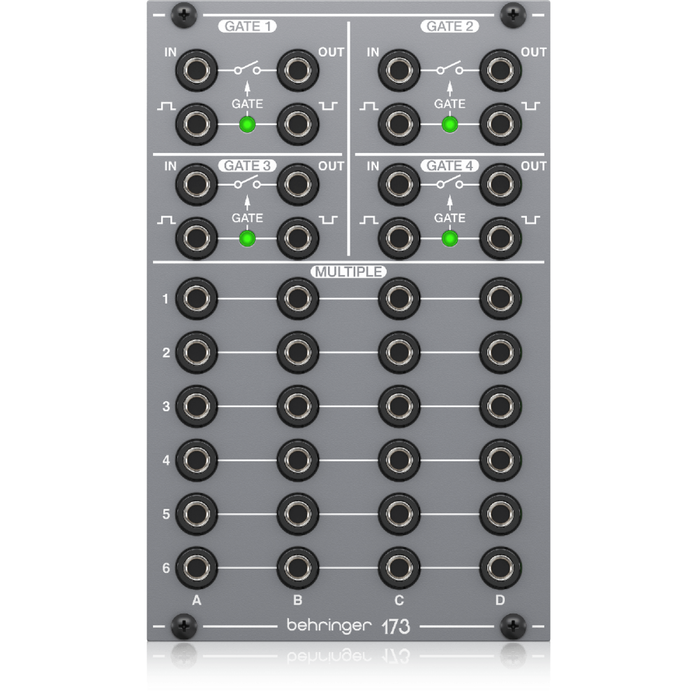 Behringer 173 Quad Gate  Eurorack