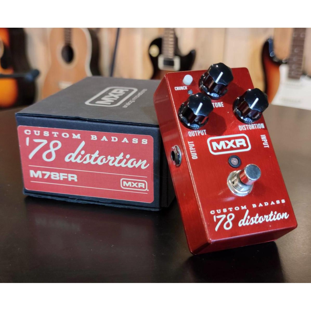 MXR M78 Distortion Custom Badass