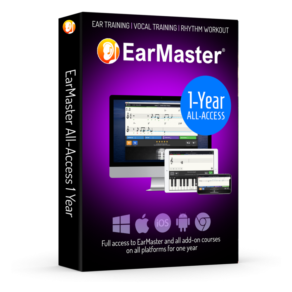 EarMaster  1 Year All Access Pass