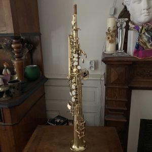 Eagletone Saxophone soprano Highway droit 2 bocaux