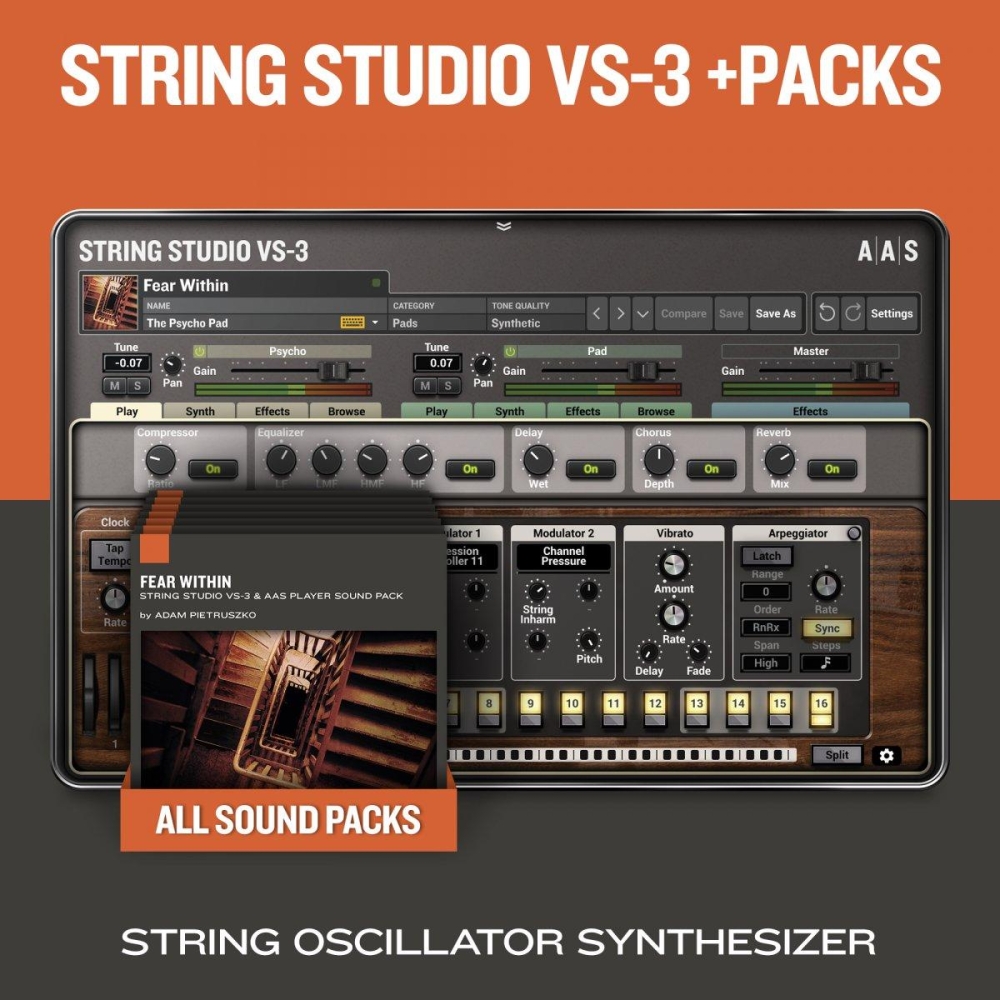 Applied Acoustics Systems String Studio VS-3 & Packs