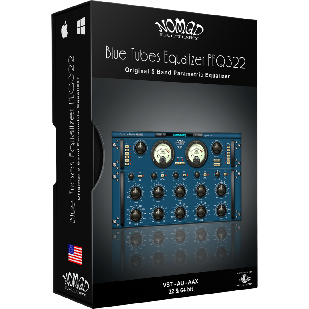 Nomad Factory Blue Tubes Equalizer PEQ322