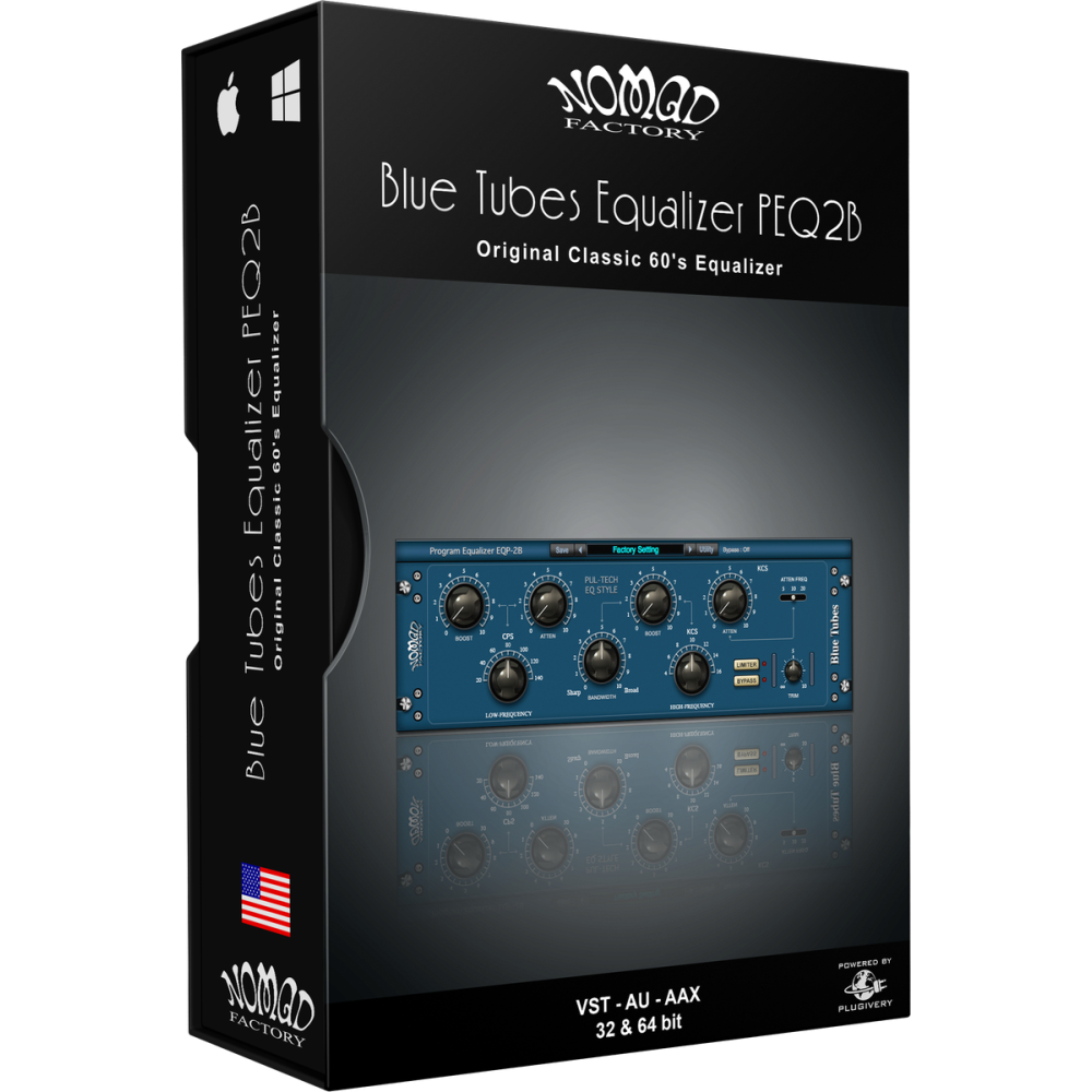 Nomad Factory Blue Tubes Equalizer PEQ2B