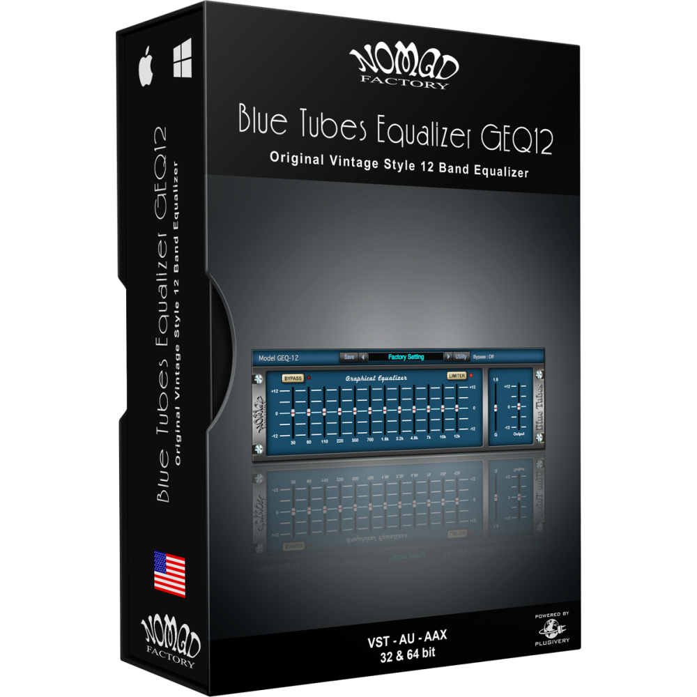 Nomad Factory Blue Tubes Equalizer GEQ12