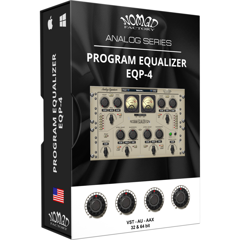 Nomad Factory ASP Program Equalizer EQP-4