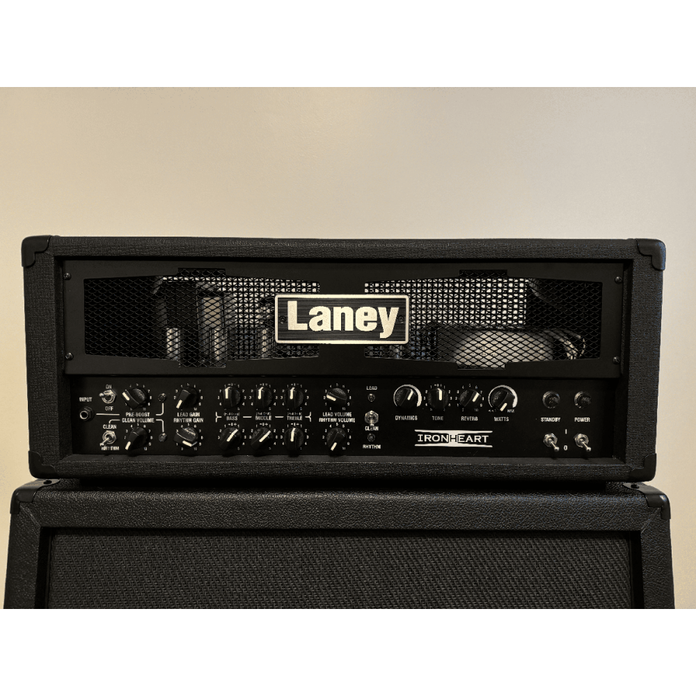 Laney IRT120h Ironheart (tête d'ampli à lampes + switch + housse)