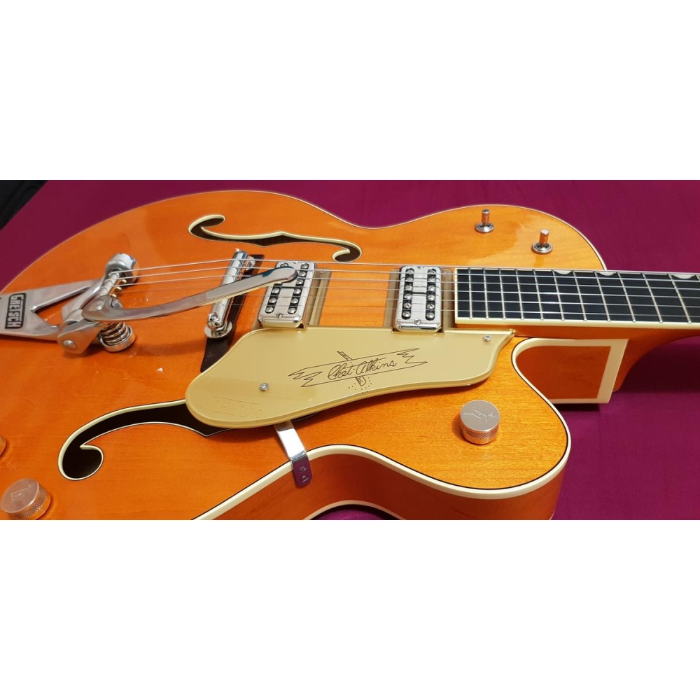 Gretsch G6120T-59VS Chet Atkins Vintage Orange Stain 2023 / État Neuf