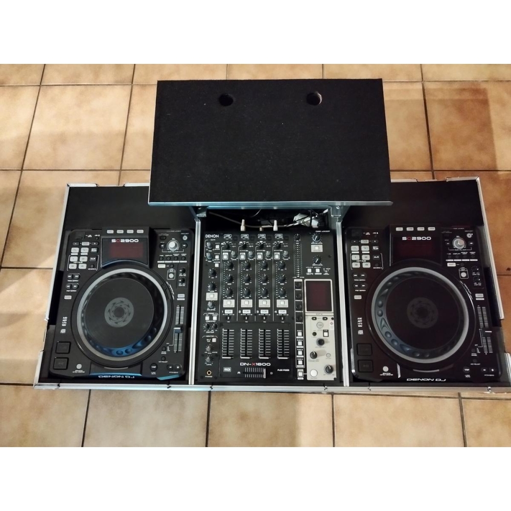 Table de mixage DENON 1600 + 2 Platine DENON  2900