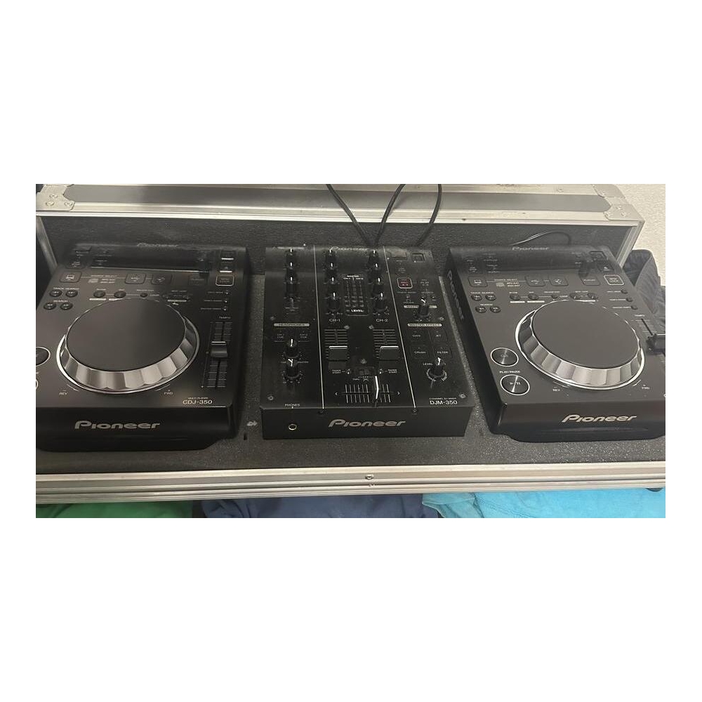 Pioneer Dj CDJ-350 + table de mixage + fly case