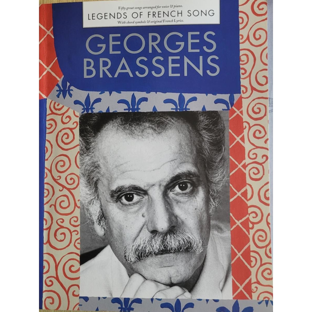 Partitions 50 titres Georges Brassens