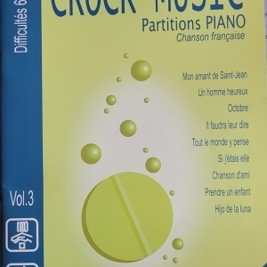 Partitions piano chansons françaises