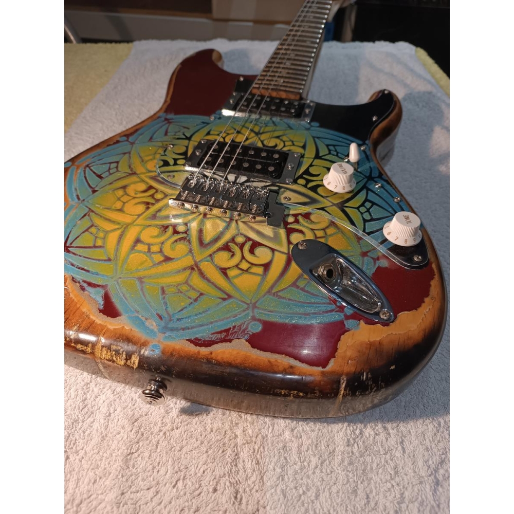 Guitare strat relic upgrade SG Gibson