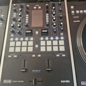 Rane Twelves mk2 et table mixage Seventy Two mk2