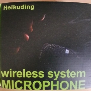 Heikuding Système micro sans fil avec adapteur HF